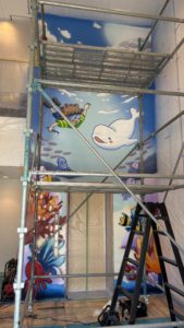 横浜市/壁画制作/KUREHO WALLART