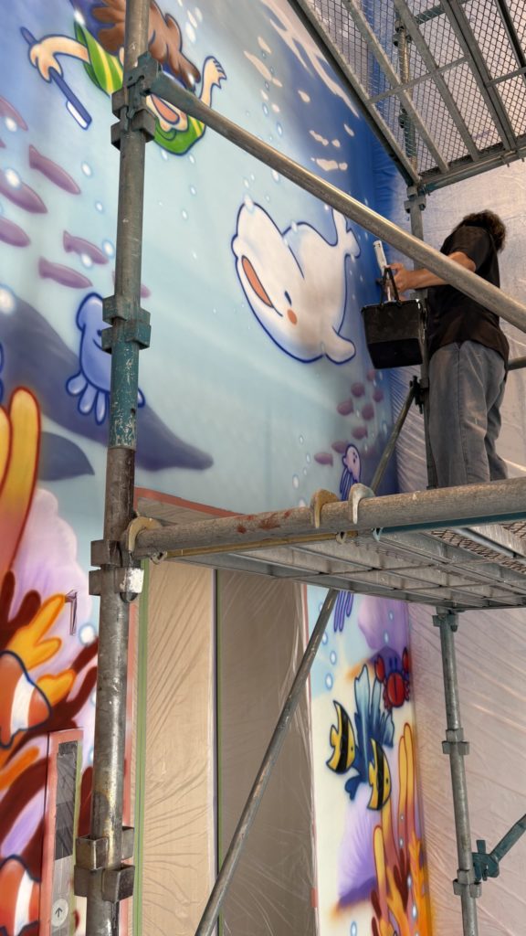 茅ヶ崎市/壁画制作/KUREHO WALLART