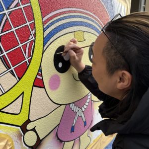 東富岡公園トイレ/KUREHOWALLART/湘南茅ヶ崎