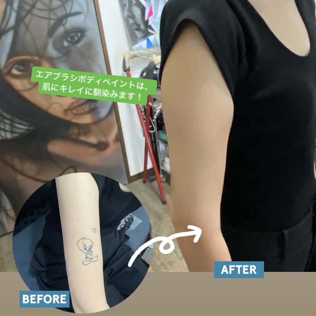 タトゥーカバーアップ